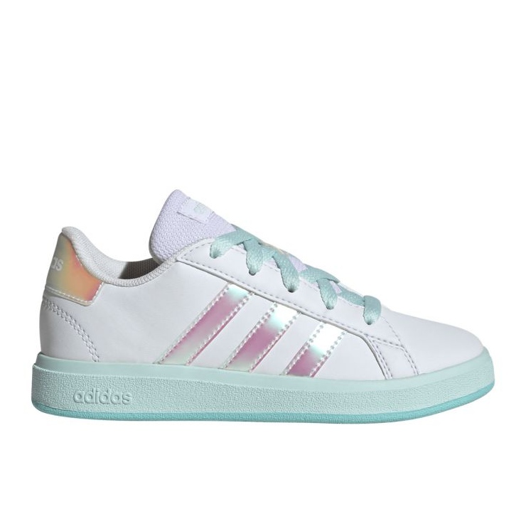 Adidas Grand Court Lifestyle Lace Tennis Jr Jr6097 Schuhe weiß 1