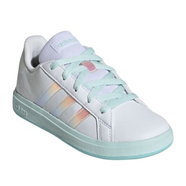 Adidas Grand Court Lifestyle Lace Tennis Jr Jr6097 Schuhe weiß 2