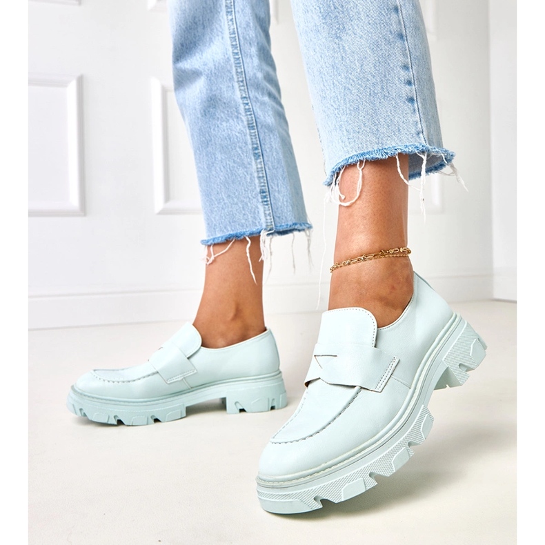 Blue Damen -Slipper aus Eco -Leather KIRNA blau 2