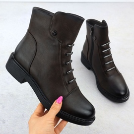 Isolierte Stiefel Jezzi in ASA252-5 JEZ437G schwarz 1