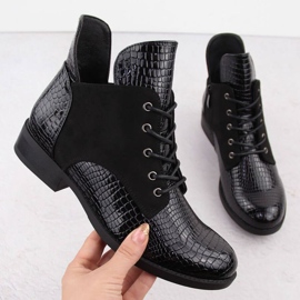 Vinceza Vincez Stiefel im Jahr 16477 Jan348a schwarz 1