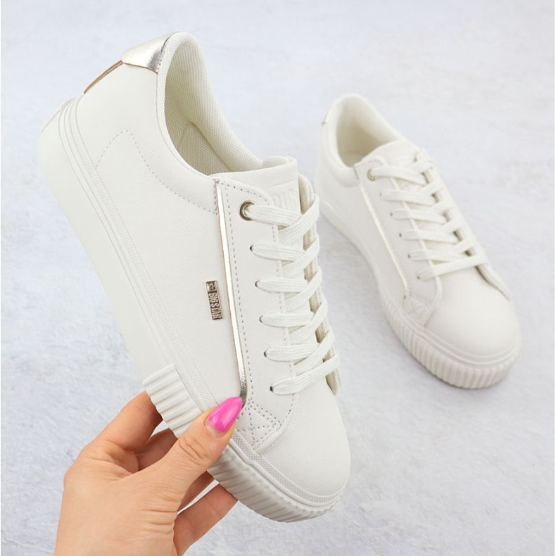 Big Star Eco -Leder -Sneaker in SS274027 INT2164B weiß 1