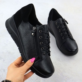 Vinceza Schuhe für Vincez Wedge in 39964 Jan411a schwarz 1