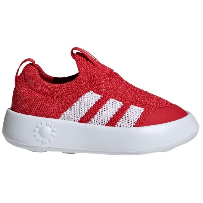 Adidas Bubbleomfy und JR JI1609 Schuhe rot 1