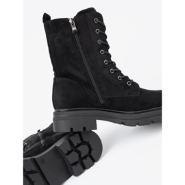 Shelvt Schwarzschnüre Arbeiter auf einer massiven Sohle 1