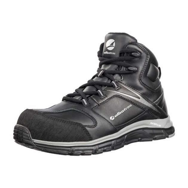 Albatros Vigor Impulse Mid M Mli-S35B1 Schuhe schwarz 1