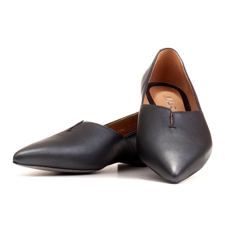 Marco Shoes Schwarz Frauen Ballerinas Marco 1285 mit einem Schnitt -Out 5