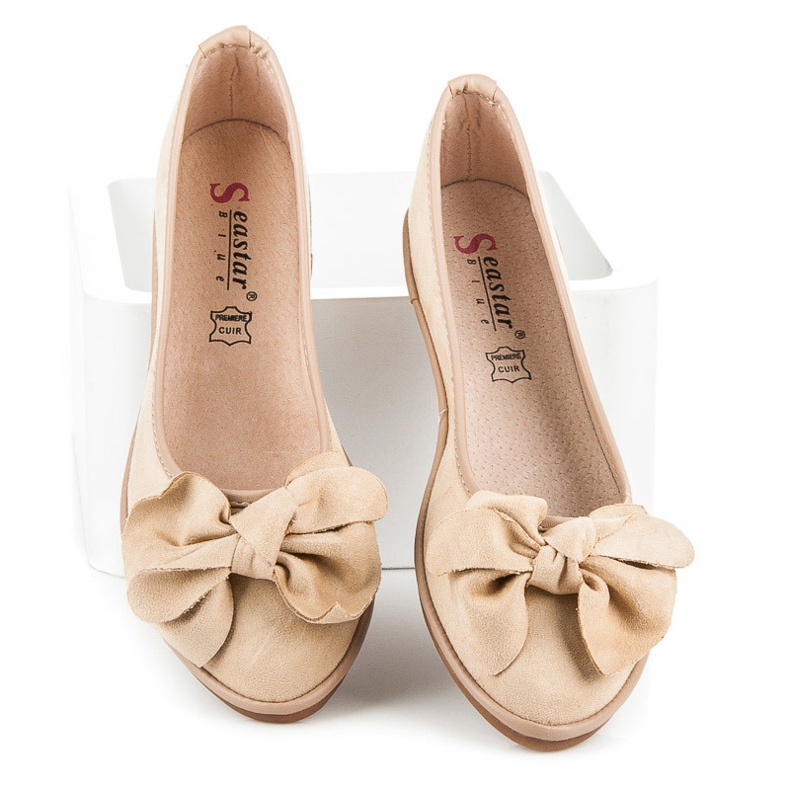 Seastar Ballerinas aus Wildleder braun 1