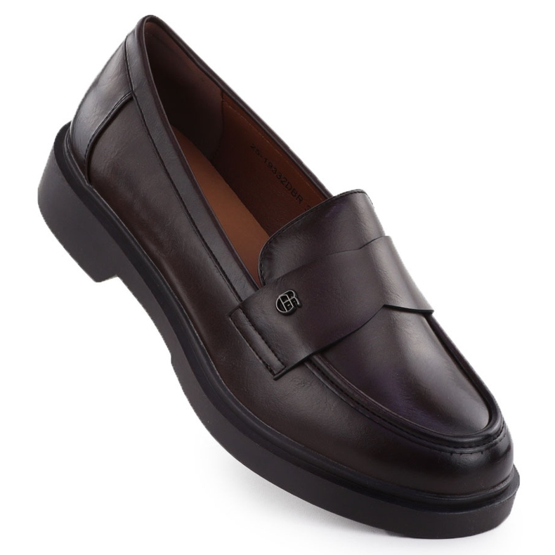 Schuhe Frauenlaafer Lords Brown Potocki JE19332 braun 1