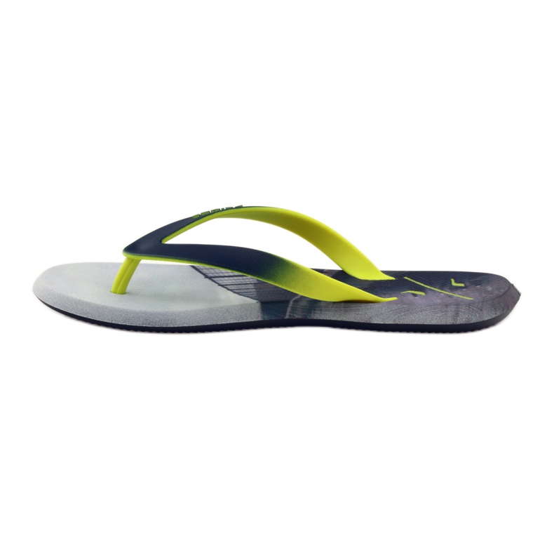 Rider 10719 Herren Flip-Flops grau gelb 2