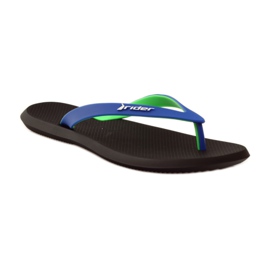 Rider 10594 Herren-Flip-Flops schwarz blau grün 1