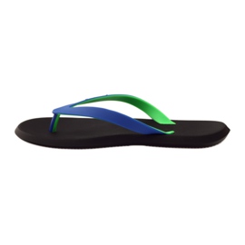 Rider 10594 Herren-Flip-Flops schwarz blau grün 2