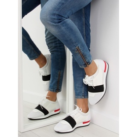 Weiß 16-515 WEISS / ROT Sportschuhe schwarz 1