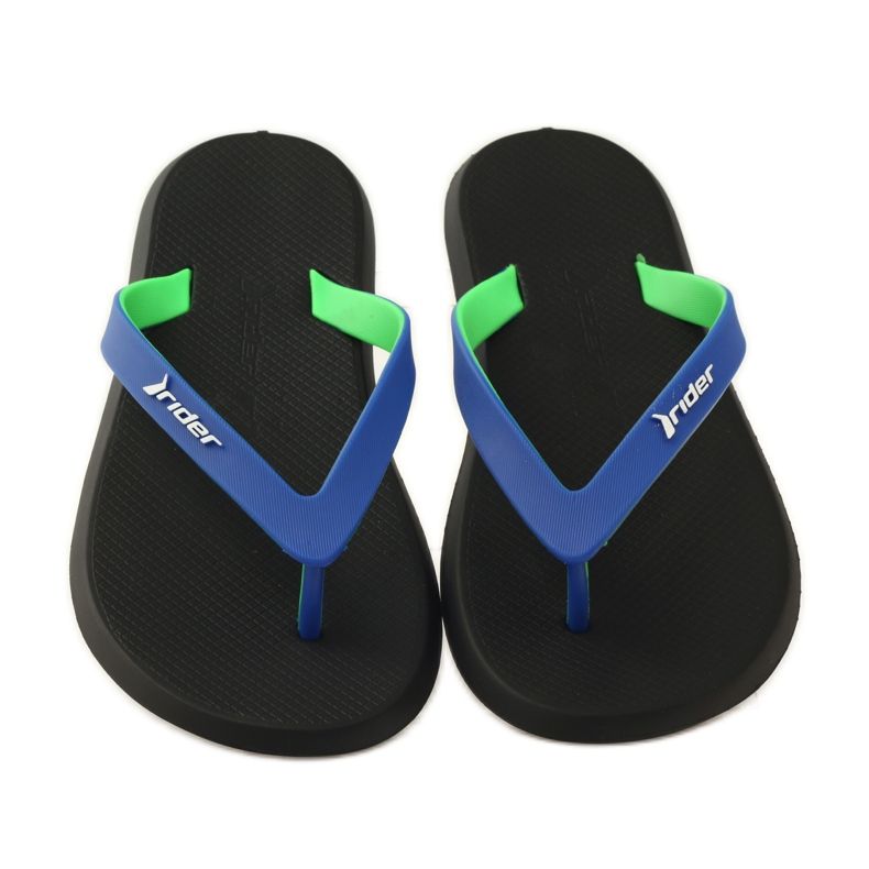 Rider 10594 Herren-Flip-Flops schwarz blau grün 4