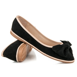 Seastar Ballerinas aus Wildleder schwarz 1