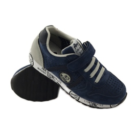 American Club ADI Sport American Leather Inlay marineblau grau 3