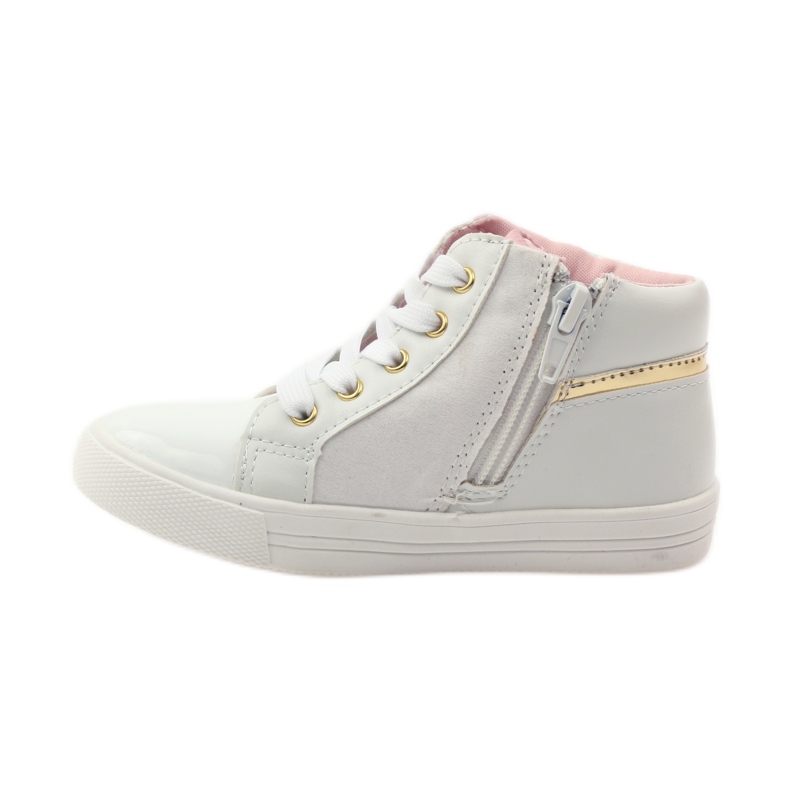 American Club Das amerikanische Herz eines sportlichen Mädchens gelb weiß 2