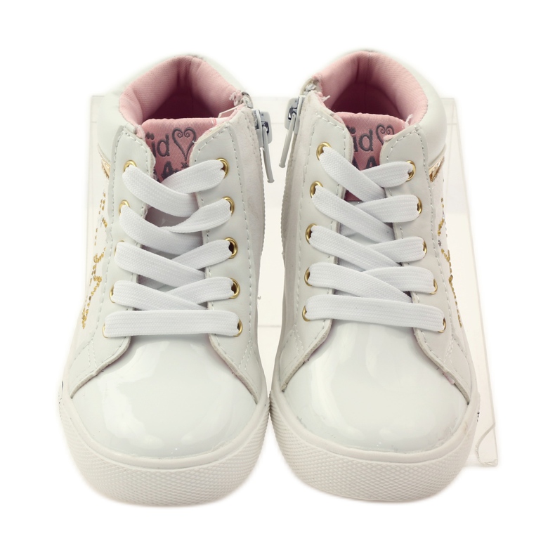 American Club Das amerikanische Herz eines sportlichen Mädchens gelb weiß 4