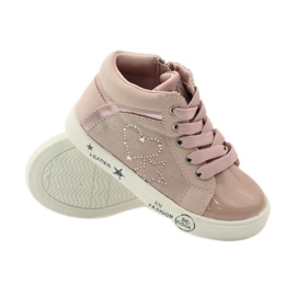 American Club Das amerikanische Herz eines sportlichen Mädchens rosa 3