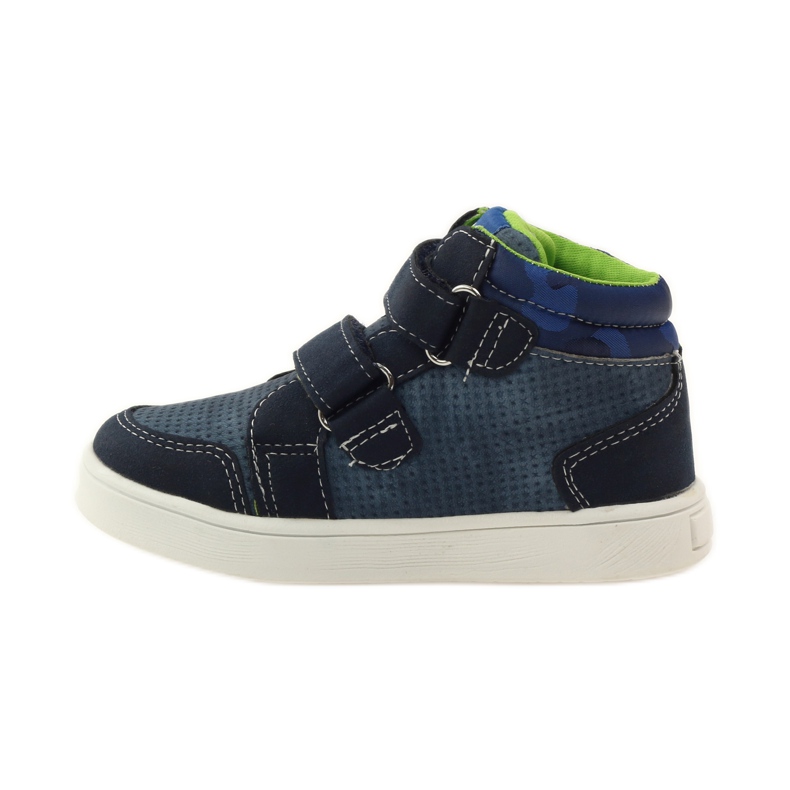 American Club Amerikanische 17353 Sportschuhe navy blau rot weiß 2