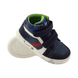 American Club Amerikanische 17353 Sportschuhe navy blau rot weiß 3