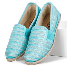 Blaue Espadrilles 1