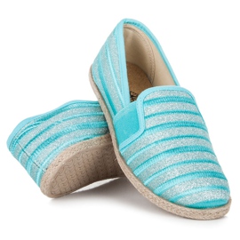 Blaue Espadrilles 2