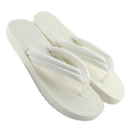 Weiße Damen-Flip-Flops CK38 weiß 2