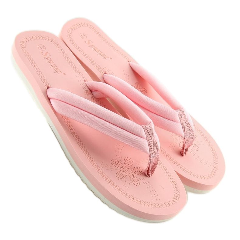 Rosa CK38 rosa Flip-Flops für Frauen 2