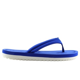 Marineblaue CK38 blaue Flip-Flops für Damen 1