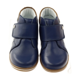 Klettstiefel Bartek 31829 marineblau braun 4