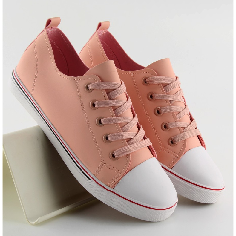 Pink Damen Turnschuhe pink XL01p Pink rosa 1