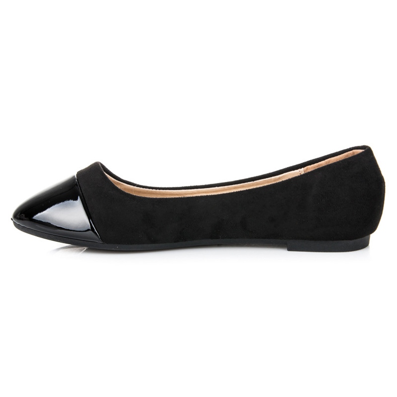 Seastar Ballerinas mit lackierter Spitze schwarz 2