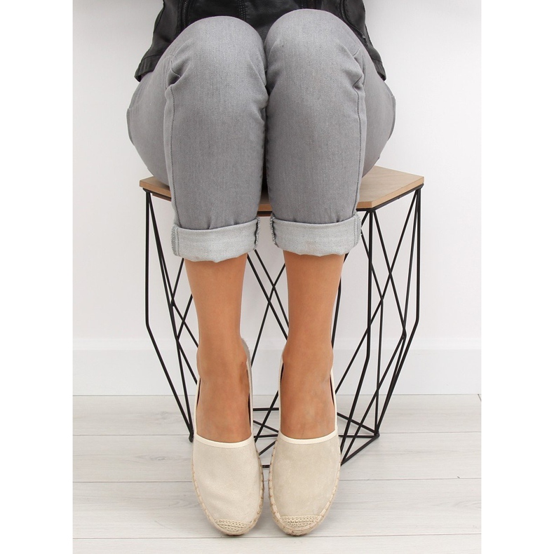 Beige Espadrilles für Damen BB10P beige 2