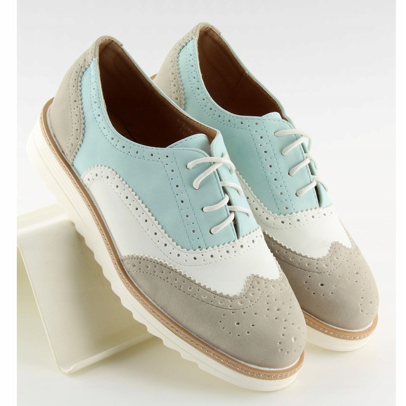 Damenhalbschuhe A-9250 Grau 1