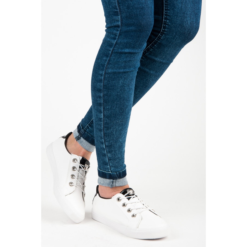 KYLIE weiße Turnschuhe 2