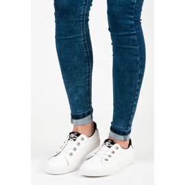 KYLIE weiße Turnschuhe 1