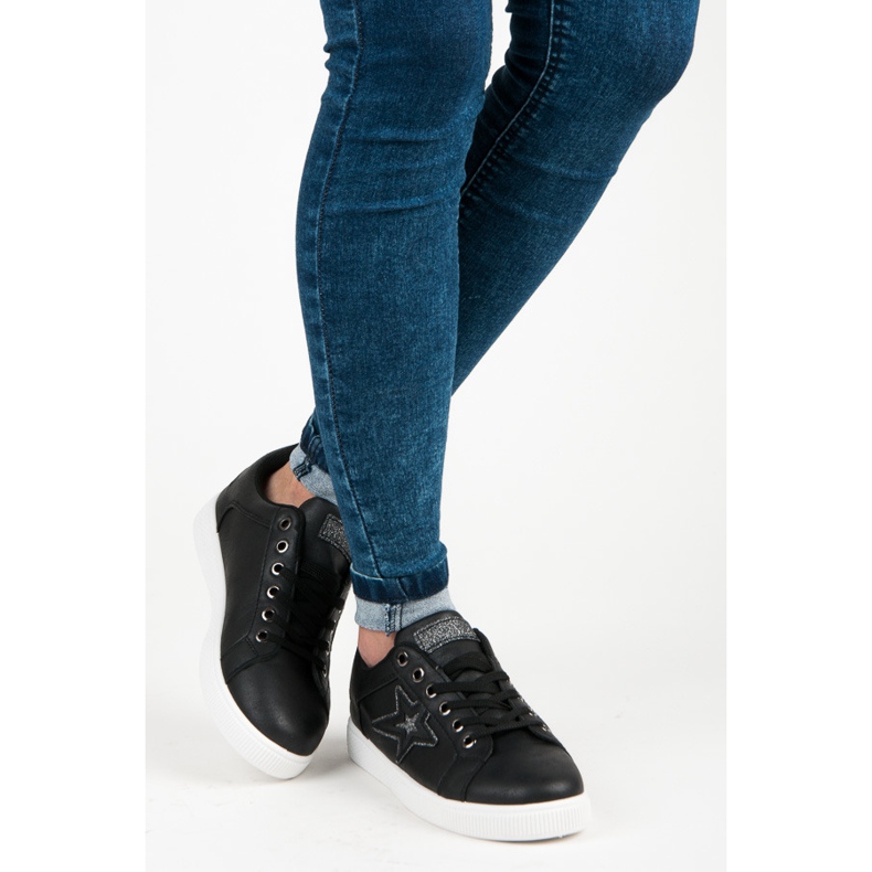 Sportschuhe für den Frühling schwarz grau 2