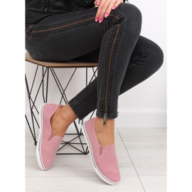 Pink XL07P Pinke Slipony-Sneakers rosa 1