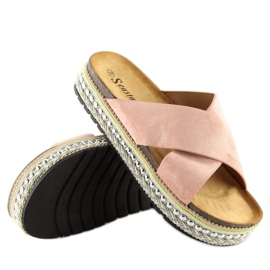 Rosa Rosa Damenhausschuhe CK15P Rosa 1