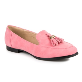 Vices Loafer mit Fransen rosa 5
