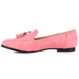 Vices Loafer mit Fransen rosa 6