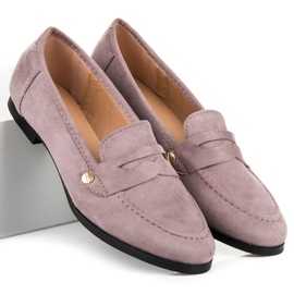 Seastar Wildleder-Loafer lila 2