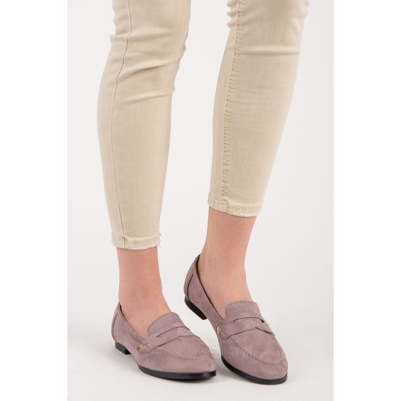 Seastar Wildleder-Loafer lila 1
