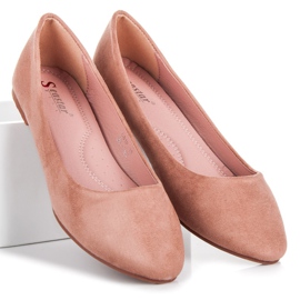 Seastar Ballerinas aus Wildleder rosa 1