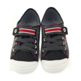 Befado Kinderschuhe, Turnschuhe, Hausschuhe 251x091 rot grau weiß 4