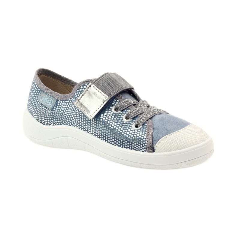 Befado 251y088 Turnschuhe Turnschuhe grau blau weiß 1