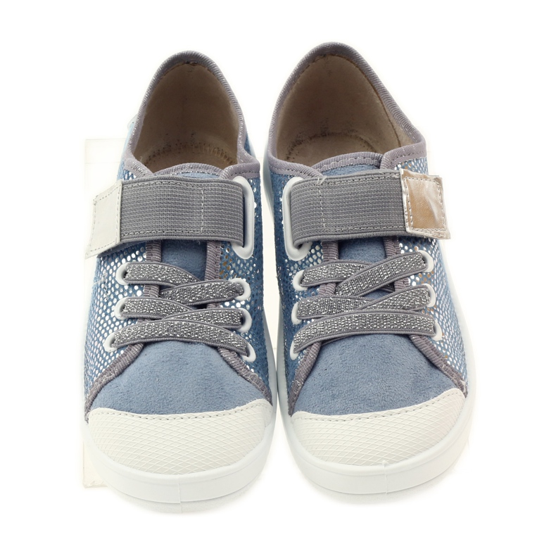 Befado 251y088 Turnschuhe Turnschuhe grau blau weiß 4
