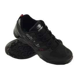 Schwarze Atletico 8003 Turnschuhe 3