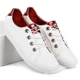 KYLIE weiße Turnschuhe mehrfarbig 2